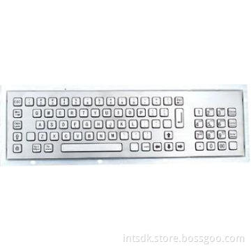 Customized Layout RS232 or USB 2.0 Metal keyboard plus PCI
